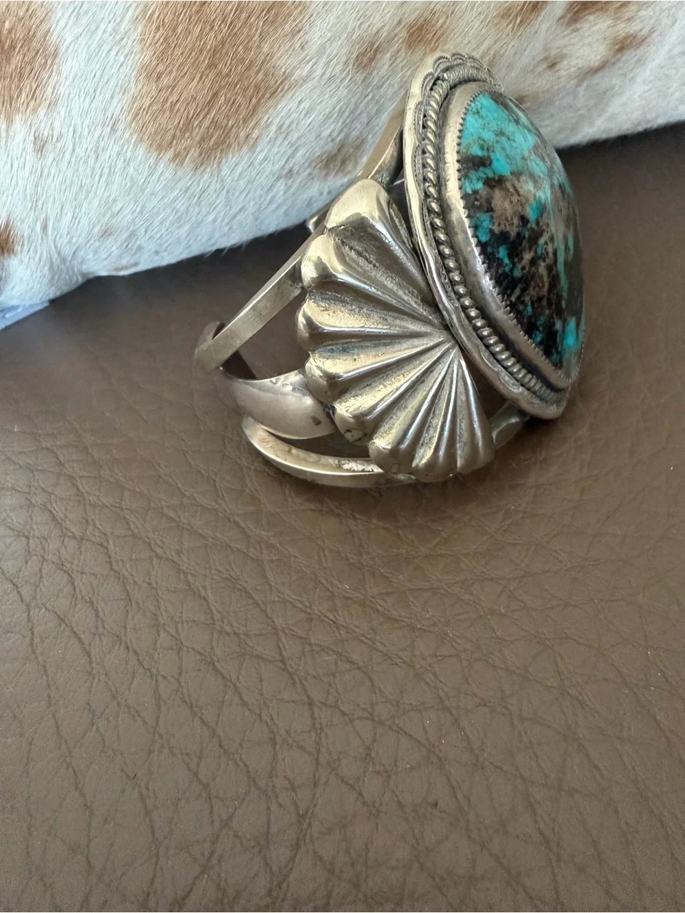 Exquisite Turquoise Treasure Cuff Bracelet
